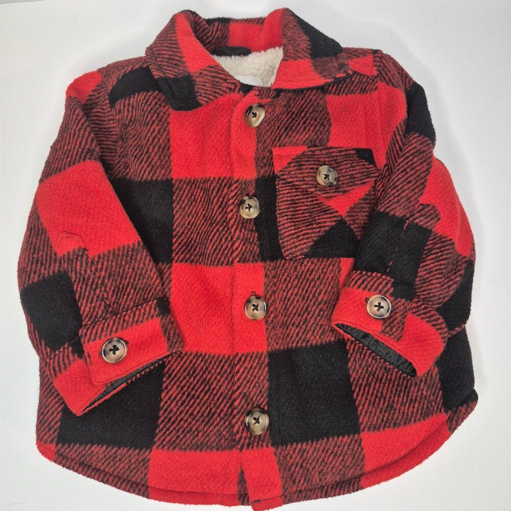 6-12 month JoeFresh Buffalo Plaid Jacket